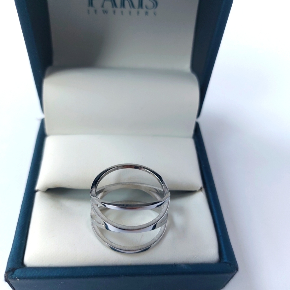 Triple Threat Ring (Silver)